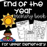 End of the Year Activities Memory Book
