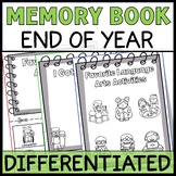 End of the Year Activities Memory Reflections Book Differe