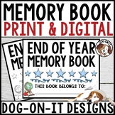 End of Year Memory Book Activities