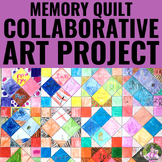 End of the Year Activities | Memory Quilt Collaborative Art