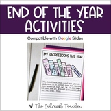 End of the Year Activities - Print & Digital