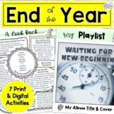 End of the Year Activities | Print and Digital - Middle School