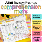 June End of School Year Activities - Summer Reading Compre