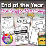 End of the Year Activities, Reflections, Memories & Worksh