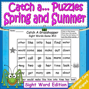 Preview of Sight Words Game | Sight Word Kindergarten | Fry Sight Words