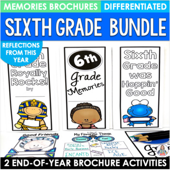 Preview of End of the Year Activities for Sixth Grade Last Week of School Memories   