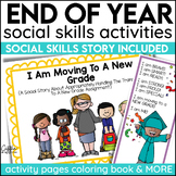 End of the Year SEL Activities Reflection Bookmarks Social