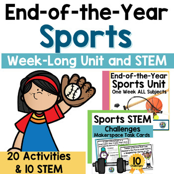 Preview of Sports Day End of the Year STEM & Activities End of the Year Science Activity