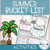 Summer Bucket List End of the Year Activities