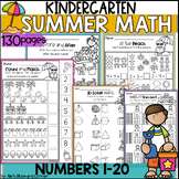 End of the Year Activities Summer Math Review Kindergarten