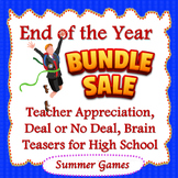 End of the Year Activities: Teacher Appreciation & Summer 