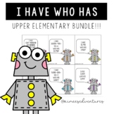 Math Activity BUNDLE  |  I Have, Who Has Game | Math Review