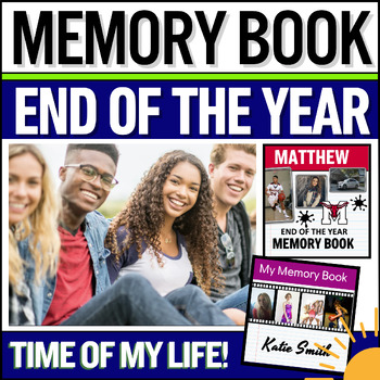 Preview of End of the Year Memory Book Activities - End-of-the-Year Writing Reflection