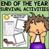 End of the Year Activities with Memory Book
