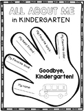 Kindergarten Memory Book End of the Year Activities