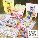 End of the Year Activities for Popcorn Day