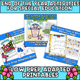 End of the Year Activities for Special Education