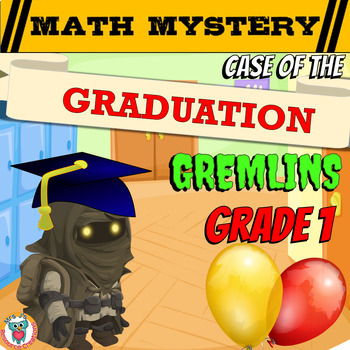 Preview of End of the Year Activity - 1st Grade Math Mystery Game