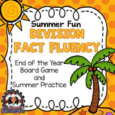 End of the Year Division Fluency Game, Timed Tests,  and S