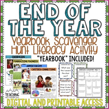 Preview of End of the Year Reading Activity