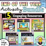 End of the Year Activity BUNDLE: Memory Book, Summer Glyph