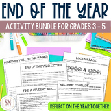End of the Year Activities & Memory Book | Grades 3-5 | 50 Pages!