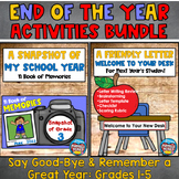End of the Year Activity Bundle | Memory Book & Letter to 