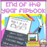 Student End of the Year Reflection Flip book Project - Adv