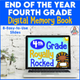 End of the Year Activity Fourth Grade Digital Memory Book