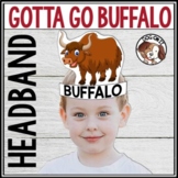 End of the Year Activity Gotta Go Buffalo Crowns Hats Poem Bison