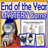 End of the Year Activity Mystery Game for the Whole Class