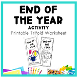 End of the Year Activity Speech Therapy