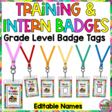 Student in Training Intern Lanyard ID Badges End of the Ye