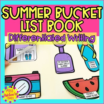 Preview of Summer Bucket List Book | Special Education and Autism Resource