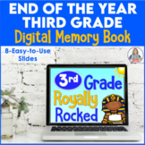 End of the Year Activity Third Grade Digital Memory Book