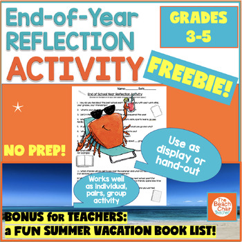 Preview of End of the Year Activity, Writing Prompts,Task Cards, Display NO PREP