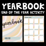 End of the Year Activity: Yearbook