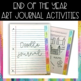 End of the Year | Art Prompts Journal Activities
