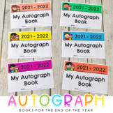 End of the Year Autograph Books - Updated for 2023 - 2024