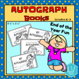 End of the Year Autograph Books, June