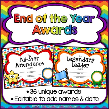 Preview of End of the Year Awards
