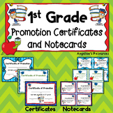 End of the Year Awards 1st Grade Promotion Certificates an