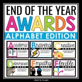 End of the Year Awards - Alphabet Edition ABC Student Awar