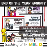 End of the Year Awards-Editable l Virtual Awards l Google Ready