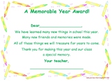 End of the Year Awards/Certificates-Google Slides™
