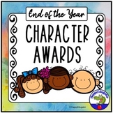 End of the Year Awards - Character {EDITABLE} End of Year 