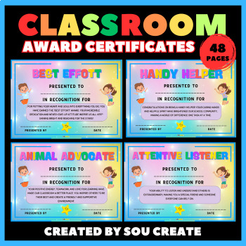 Preview of End of the Year Awards - Classroom Award Certificates - Celebrate Every Student
