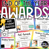 End of the Year Awards | Classroom Awards | Student Certif