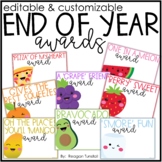 End of the Year Awards Customizable and Editable
