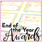 End of the Year Awards - EDITABLE